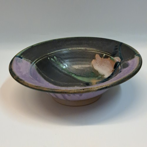 #240712 Bowl, Blue/Green $22 at Hunter Wolff Gallery